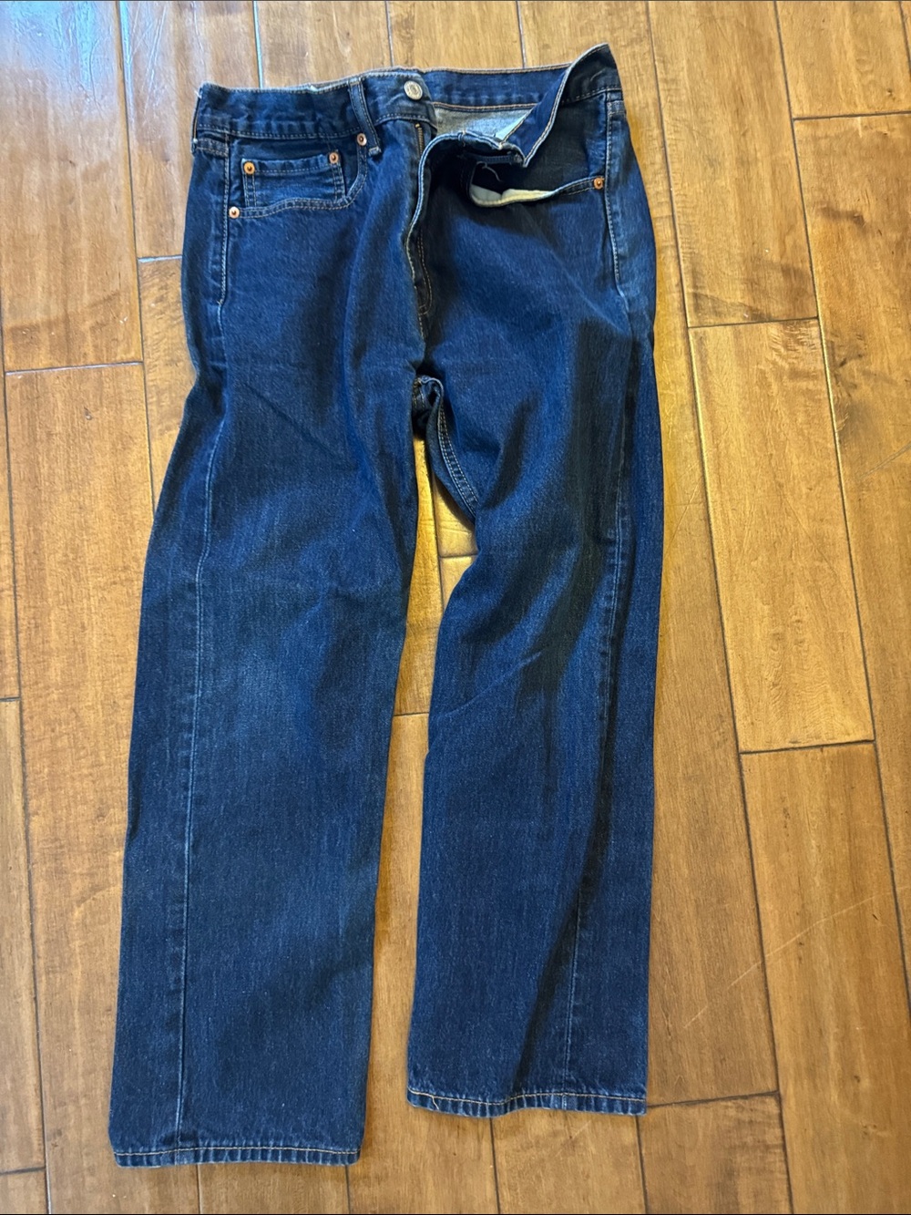 Levi's 505 Men's Indigo Straight Jeans 34x29